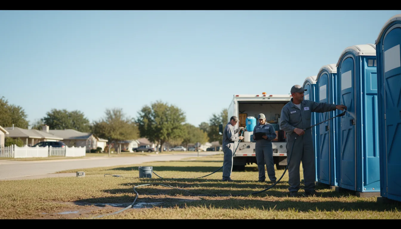 Long-Term Portable Toilet Rental in Jackson, CA near me